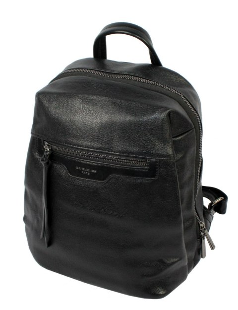 Damski Plecak DAVID JONES Ze Skóry Ekologicznej 6708-3 Czarny 30 x 27 x 12 cm Damski Plecak DAVID JONES Ze Skóry Ekologicznej 6708-3 Czarny 30 x 27 x 12 cm