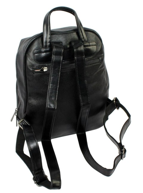 Damski Plecak DAVID JONES Ze Skóry Ekologicznej 6708-3 Czarny 30 x 27 x 12 cm Damski Plecak DAVID JONES Ze Skóry Ekologicznej 6708-3 Czarny 30 x 27 x 12 cm