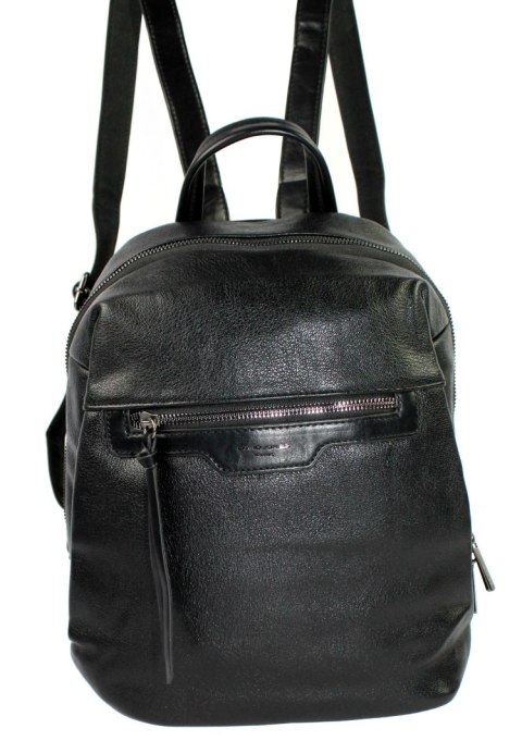 Damski Plecak DAVID JONES Ze Skóry Ekologicznej 6708-3 Czarny 30 x 27 x 12 cm Damski Plecak DAVID JONES Ze Skóry Ekologicznej 6708-3 Czarny 30 x 27 x 12 cm