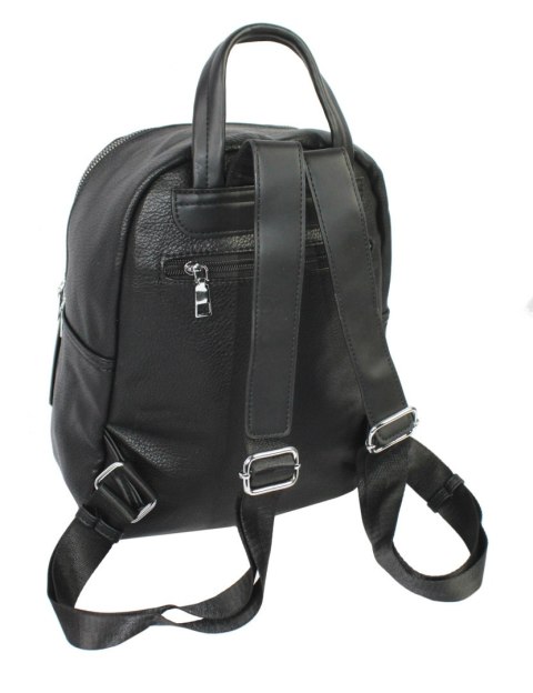 Damski Plecak ROVICKY Ze Skóry Ekologicznej 6727 Czarny 30 x 27 x 12 cm Damski Plecak ROVICKY Ze Skóry Ekologicznej 6727 Czarny 30 x 27 x 12 cm