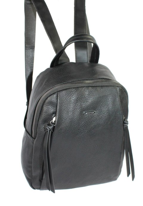 Damski Plecak ROVICKY Ze Skóry Ekologicznej 6727 Czarny 30 x 27 x 12 cm Damski Plecak ROVICKY Ze Skóry Ekologicznej 6727 Czarny 30 x 27 x 12 cm