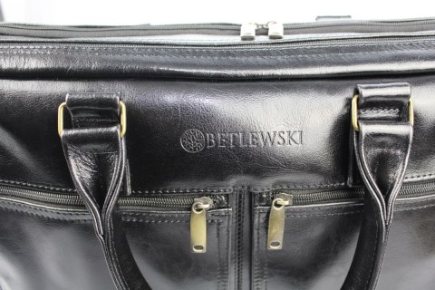 Ekskluzywna Torba Męska Skórzana BETLEWSKI Skóra Naturalna Duża BTM-02 Ekskluzywna Torba Męska Skórzana BETLEWSKI Skóra Naturalna Duża BTM-02