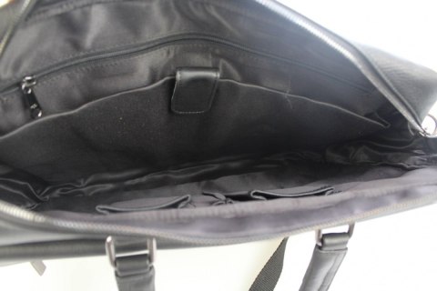 Elegancka Torba Skórzana Na Netbooka Dokumenty Do Pracy Solidna Rovicky Średnia LAP - 15605 NDM CZARNY Elegancka Torba Skórzana Na Netbooka Dokumenty Do Pracy Solidna Rovicky Średnia LAP - 15605 NDM CZARNY