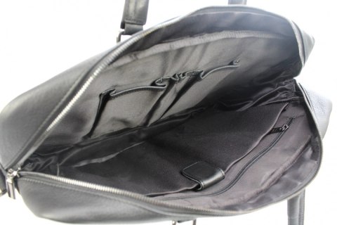 Elegancka Torba Skórzana Na Netbooka Dokumenty Do Pracy Solidna Rovicky Średnia LAP - 15605 NDM CZARNY Elegancka Torba Skórzana Na Netbooka Dokumenty Do Pracy Solidna Rovicky Średnia LAP - 15605 NDM CZARNY