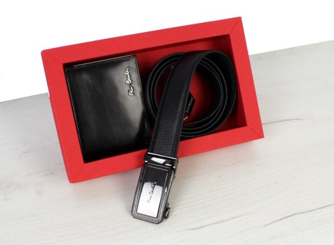 Elegancki I Stylowy Zestaw Upominkowy Dla Niego Pierre Cardin Portfel Poziomy i pasek z klamrą samozaciskową PC6 Elegancki I Stylowy Zestaw Upominkowy Dla Niego Pierre Cardin Portfel Poziomy i pasek z klamrą samozaciskową PC6