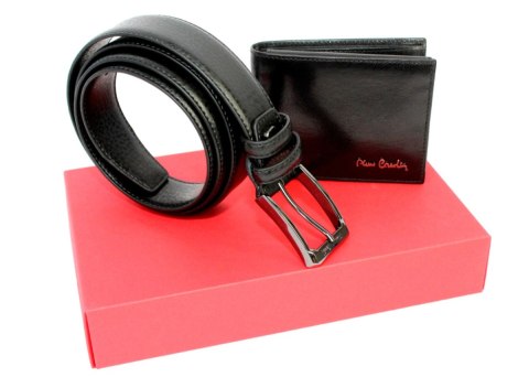 Elegancki I Stylowy Zestaw Upominkowy Dla Niego Pierre Cardin Portfel Poziomy i pasek z klamrą tradycyjną PC4 Elegancki I Stylowy Zestaw Upominkowy Dla Niego Pierre Cardin Portfel Poziomy i pasek z klamrą tradycyjną PC4
