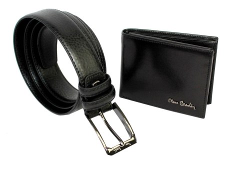 Elegancki I Stylowy Zestaw Upominkowy Dla Niego Pierre Cardin Portfel Poziomy i pasek z klamrą tradycyjną PC4 Elegancki I Stylowy Zestaw Upominkowy Dla Niego Pierre Cardin Portfel Poziomy i pasek z klamrą tradycyjną PC4
