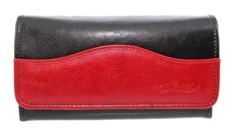 Elegancki Portfel Damski Skórzany CRIS-POL(PL) Skóra Licowa 16,5 cm Klamra Wewnątrz Elegancki Portfel Damski Skórzany CRIS-POL(PL) Skóra Licowa 16,5 cm Klamra Wewnątrz