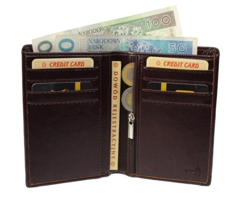 Etui Na Dokumenty PolskaGalanteria.pl Duże Pionowe Dwie Części Z Pionowym Suwakiem PG_P1Z RFID Etui Na Dokumenty PolskaGalanteria.pl Duże Pionowe Dwie Części Z Pionowym Suwakiem PG_P1Z RFID