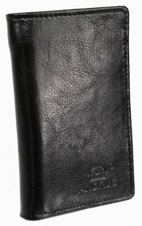 Etui na dokumenty ANDRUS (PL) Dwie Części Na Nap Skóra Naturalna RIFD 13 x 8 [cm]