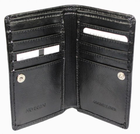 Etui na dokumenty ANDRUS (PL) Dwie Części Na Nap Skóra Naturalna RIFD 13 x 8 [cm]