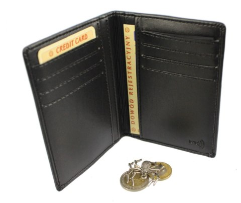 Etui Na Dokumenty WILMAR (PL) Duże Pionowe Dwie Części Na Karty RFID WIL_P1x2 Etui Na Dokumenty WILMAR (PL) Duże Pionowe Dwie Części Na Karty RFID WIL_P1x2