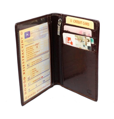 Etui Na Dokumenty WILMAR (PL) Duże Pionowe Dwie Części Z Pionowym Suwakiem RFID WIL_P1MZ_R Etui Na Dokumenty WILMAR (PL) Duże Pionowe Dwie Części Z Pionowym Suwakiem RFID WIL_P1MZ_R