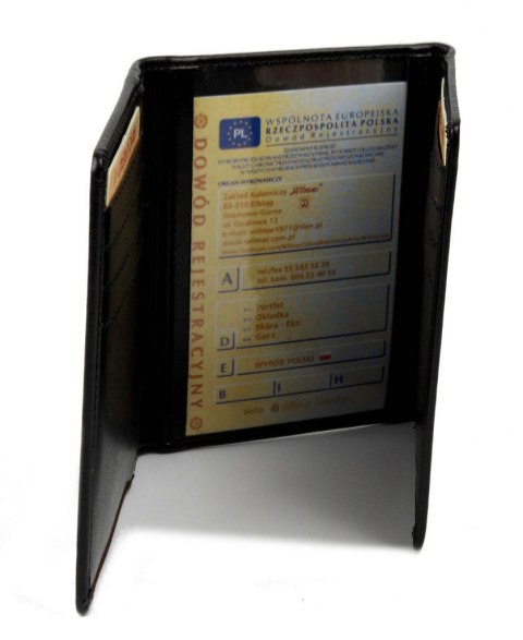 Etui Na Dokumenty WILMAR (PL) Duże Trzy Części WIL_P1/3 RFID Etui Na Dokumenty WILMAR (PL) Duże Trzy Części WIL_P1/3 RFID