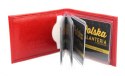 Etui Na Karty Dokumenty ANDRUS (PL) Wizytownik Mały Poziomy Skóra Naturalna RFID 10 x 7 x 1 [cm]