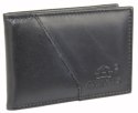 Etui Na Karty Dokumenty ANDRUS (PL) Wizytownik Mały Poziomy Skóra Naturalna RFID 10 x 7 x 1 [cm]