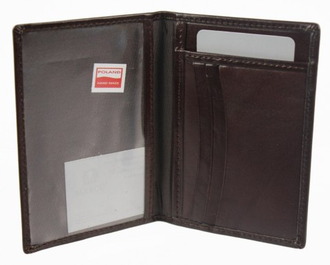 Etui Na Karty Dokumenty MARCO (PL) Duże Skóra Naturalna Pionowe A-01S Etui Na Karty Dokumenty MARCO (PL) Duże Skóra Naturalna Pionowe A-01S