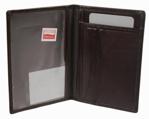 Etui Na Karty Dokumenty MARCO (PL) Duże Skóra Naturalna Pionowe A-01S Etui Na Karty Dokumenty MARCO (PL) Duże Skóra Naturalna Pionowe A-01S