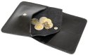 Etui Na Karty Dokumenty PolskaGalanteria Duże CZARNY Skóra Naturalna Pionowe z Miejscem Na Bilon MOTYW KARABIN 12 x 9 [cm]
