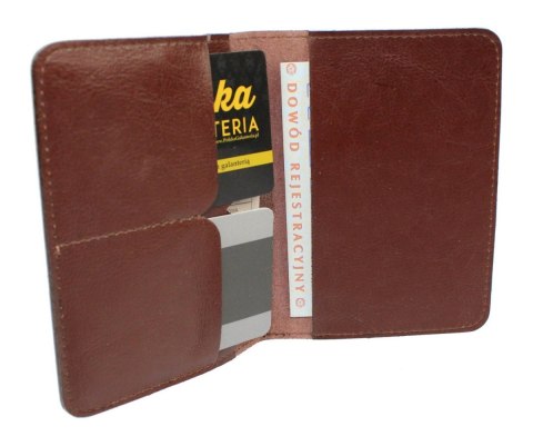Etui Na Karty Dokumenty PolskaGalanteria Duże Skóra Naturalna Pionowe Etui Na Karty Dokumenty PolskaGalanteria Duże Skóra Naturalna Pionowe
