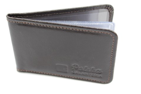 Etui Na Karty Dokumenty PolskaGalanteria Wizytownik Skóra Naturalna Etui Na Karty Dokumenty PolskaGalanteria Wizytownik Skóra Naturalna
