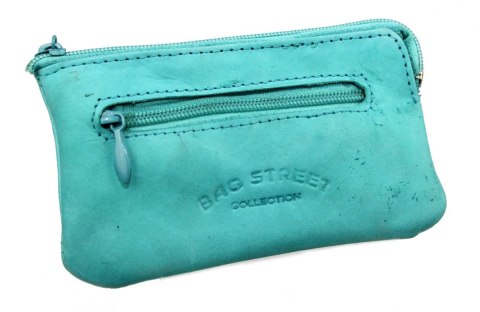 Etui Na Klucze Skórzane BAG STREET Skóra Naturalna Kluczówka Wzór I BS576 Etui Na Klucze Skórzane BAG STREET Skóra Naturalna Kluczówka Wzór I BS576