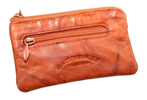 Etui Na Klucze Skórzane BAG STREET Skóra Naturalna Kluczówka Wzór I BS576 Etui Na Klucze Skórzane BAG STREET Skóra Naturalna Kluczówka Wzór I BS576