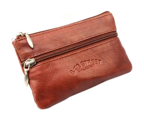 Etui Na Klucze Skórzane BAG STREET Skóra Naturalna Kluczówka Wzór II BS592 Etui Na Klucze Skórzane BAG STREET Skóra Naturalna Kluczówka Wzór II BS592