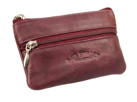 Etui Na Klucze Skórzane BAG STREET Skóra Naturalna Kluczówka Wzór II BS592 Etui Na Klucze Skórzane BAG STREET Skóra Naturalna Kluczówka Wzór II BS592