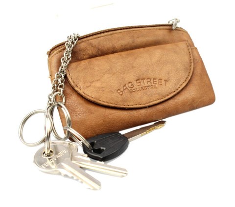 Etui Na Klucze Skórzane BAG STREET Skóra Naturalna Kluczówka Wzór III BS590 Etui Na Klucze Skórzane BAG STREET Skóra Naturalna Kluczówka Wzór III BS590