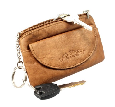 Etui Na Klucze Skórzane BAG STREET Skóra Naturalna Kluczówka Wzór III BS590 Etui Na Klucze Skórzane BAG STREET Skóra Naturalna Kluczówka Wzór III BS590