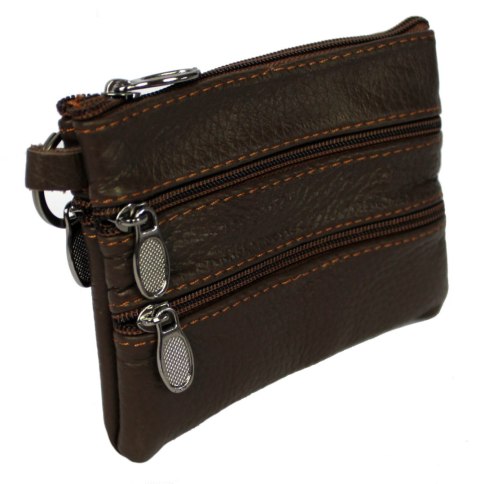 Etui Na Klucze Skórzane Polska Galanteria (PL) Skóra Naturalna Cztery Zamki Na Jeden Komplet Kluczy N149 11,5 x 9 x 1 [cm]