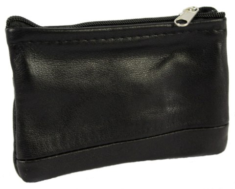 Etui Na Klucze Skórzane Polska Galanteria (PL) Skóra Naturalna Dwa Zamki Na Jeden Komplet Kluczy 2S 11,5 x 8,5 x 1 [cm]