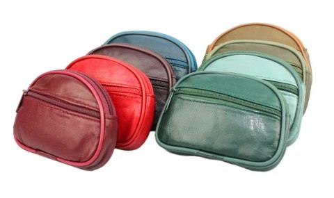 Etui Uniwersalne Średnie Poręczny Portfelik Trzosik Skóra Naturalna DeLuxe Etui Uniwersalne Średnie Poręczny Portfelik Trzosik Skóra Naturalna DeLuxe