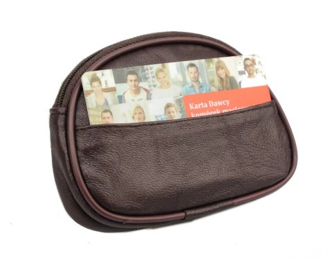 Etui Uniwersalne Średnie Poręczny Portfelik Trzosik Skóra Naturalna DeLuxe Etui Uniwersalne Średnie Poręczny Portfelik Trzosik Skóra Naturalna DeLuxe