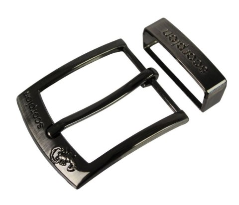 Klamra Bezniklowa Do Paska Męskiego Skórzanego 40 mm Sprzączka DeLuxe Bardzo Mocna Z Metalową Szlufką SCORPION WZÓR 3 Klamra Bezniklowa Do Paska Męskiego Skórzanego 40 mm Sprzączka DeLuxe Bardzo Mocna Z Metalową Szlufką SCORPION WZÓR 3