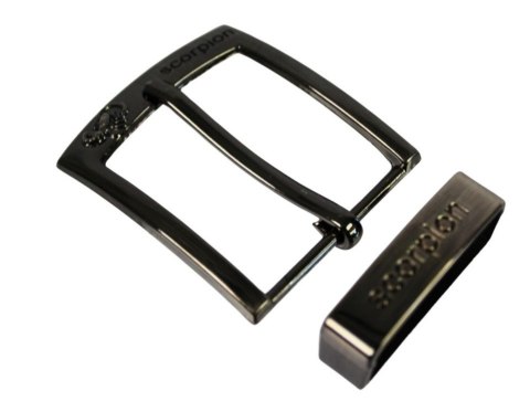 Klamra Bezniklowa Do Paska Męskiego Skórzanego 40 mm Sprzączka DeLuxe Bardzo Mocna Z Metalową Szlufką SCORPION WZÓR 3 Klamra Bezniklowa Do Paska Męskiego Skórzanego 40 mm Sprzączka DeLuxe Bardzo Mocna Z Metalową Szlufką SCORPION WZÓR 3