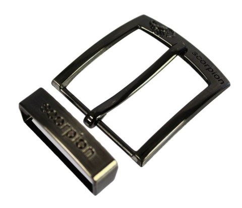 Klamra Bezniklowa Do Paska Męskiego Skórzanego 40 mm Sprzączka DeLuxe Bardzo Mocna Z Metalową Szlufką SCORPION WZÓR 3 Klamra Bezniklowa Do Paska Męskiego Skórzanego 40 mm Sprzączka DeLuxe Bardzo Mocna Z Metalową Szlufką SCORPION WZÓR 3