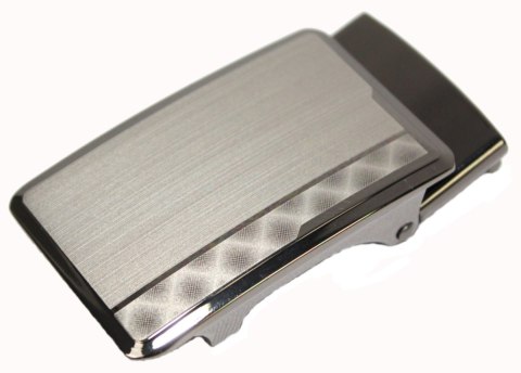 Klamra Bezniklowa Do Paska Męskiego Wizytowego Z Mechanizmem Samozaciskowym SREBRNA AUTOMAT/SAMOZACISK Garnitur 35 mm KASZ35/42 Klamra Bezniklowa Do Paska Męskiego Wizytowego Z Mechanizmem Samozaciskowym SREBRNA AUTOMAT/SAMOZACISK Garnitur 35 mm KASZ35/42