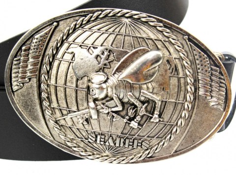 Klamra Bezniklowa Do Paska Sprzączka Pełna Blaszka Z Bolczykiem 40 mm Metalowa Solidna KBOL40/23 "OSA" Klamra Bezniklowa Do Paska Sprzączka Pełna Blaszka Z Bolczykiem 40 mm Metalowa Solidna KBOL40/23 "OSA"