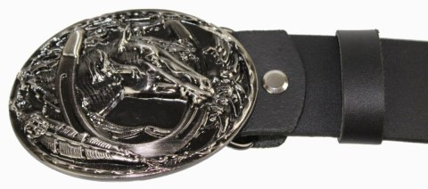Klamra Bezniklowa Do Paska Sprzączka Pełna Blaszka Z Bolczykiem 40 mm Metalowa Solidna KBOL40/63 "KOŃ II" Klamra Bezniklowa Do Paska Sprzączka Pełna Blaszka Z Bolczykiem 40 mm Metalowa Solidna KBOL40/63 "KOŃ II"