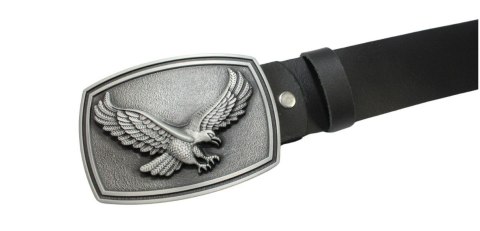 Klamra Bezniklowa Do Paska Sprzączka Pełna Blaszka Z Bolczykiem 40 mm Metalowa Solidna KBOL40/77 "ORZEŁ VII" Klamra Bezniklowa Do Paska Sprzączka Pełna Blaszka Z Bolczykiem 40 mm Metalowa Solidna KBOL40/77 "ORZEŁ VII"