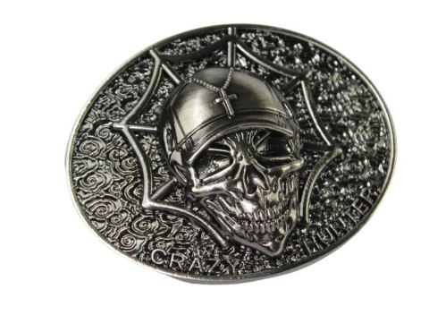 Klamra Bezniklowa Do Paska Sprzączka Pełna Blaszka Z Bolczykiem 40 mm Metalowa Solidna KBOL40/90 CRAZY HUNTER Klamra Bezniklowa Do Paska Sprzączka Pełna Blaszka Z Bolczykiem 40 mm Metalowa Solidna KBOL40/90 CRAZY HUNTER