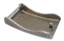 Klamra Bezniklowa Do Paska Sprzączka Pełna Blaszka Z Bolczykiem 40 mm Metalowa Solidna Z Połyskiem KBOL40/80 "PIXEL 4"