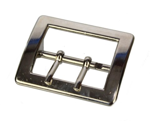 Klamra Do Pasa Wojskowego 45 mm Metalowa Solidna Srebrna Klamra Do Pasa Wojskowego 45 mm Metalowa Solidna Srebrna
