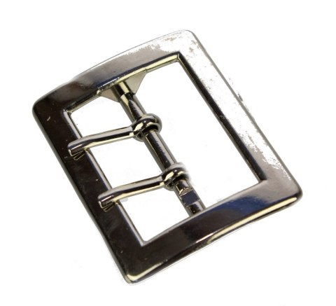 Klamra Do Pasa Wojskowego 45 mm Metalowa Solidna Srebrna Klamra Do Pasa Wojskowego 45 mm Metalowa Solidna Srebrna