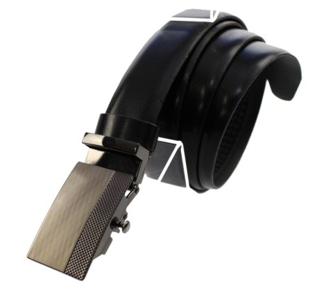 Klamra Bezniklowa Do Paska Męskiego Wizytowego Z Mechanizmem Ząbkowym AUTOMAT/ZĄBEK Garnitur 30 mm KAZ30/55 Klamra Bezniklowa Do Paska Męskiego Wizytowego Z Mechanizmem Ząbkowym AUTOMAT/ZĄBEK Garnitur 30 mm KAZ30/55