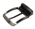 Klamra Bezniklowa Do Paska Skórzanego 40 mm Sprzączka Metalowa Nowoczesna Na Zatrzask