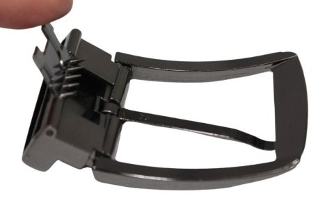 Klamra Bezniklowa Do Paska Skórzanego 40 mm Sprzączka Metalowa Nowoczesna Na Zatrzask Klamra Bezniklowa Do Paska Skórzanego 40 mm Sprzączka Metalowa Nowoczesna Na Zatrzask