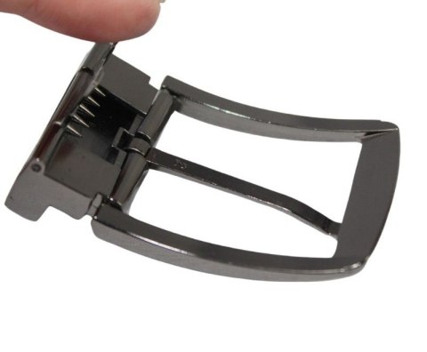 Klamra Bezniklowa Do Paska Skórzanego 40 mm Sprzączka Metalowa Nowoczesna Na Zatrzask Klamra Bezniklowa Do Paska Skórzanego 40 mm Sprzączka Metalowa Nowoczesna Na Zatrzask